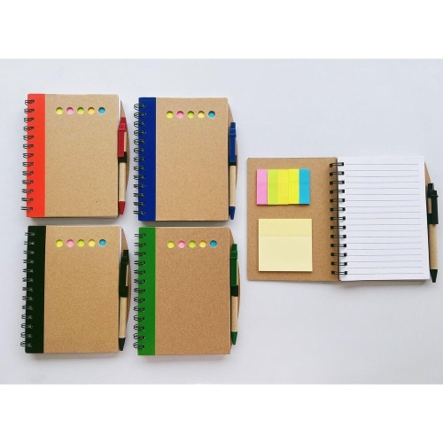 Bloco De Anotações Com Caneta-S858