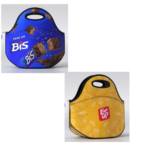 LANCHEIRA TÉRMICA PERSONALIZADA EM NEOPRENE-LTN