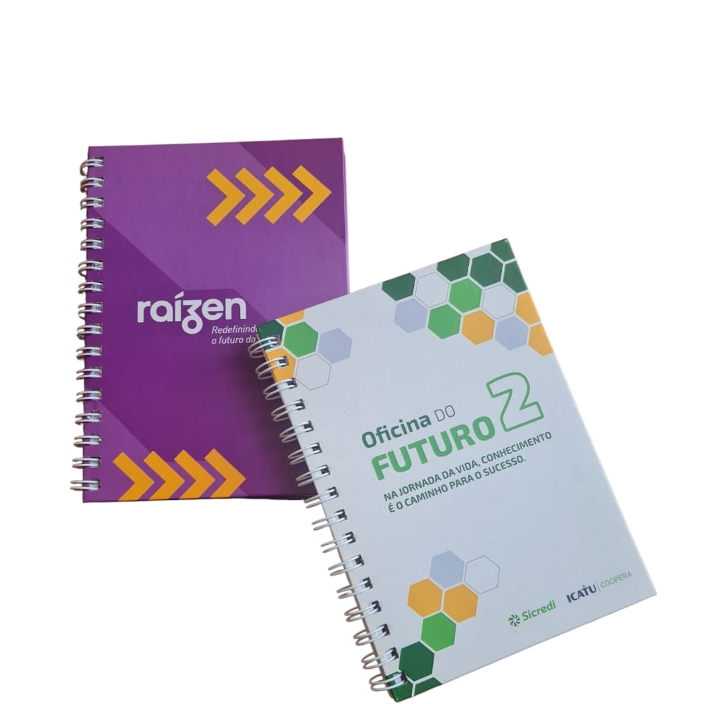 caderno Personalizado Wire-o-CDW