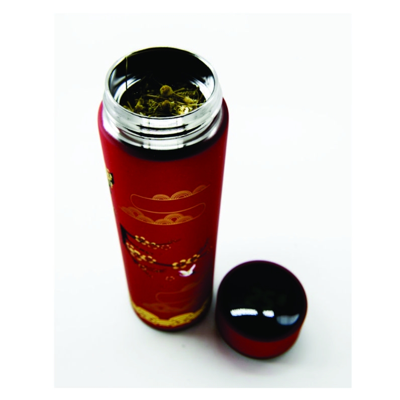 Garrafa Térmica Em Aço Inox Com Termômetro Led Digital